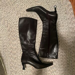 Sergio Rossi 38.5 brown boot